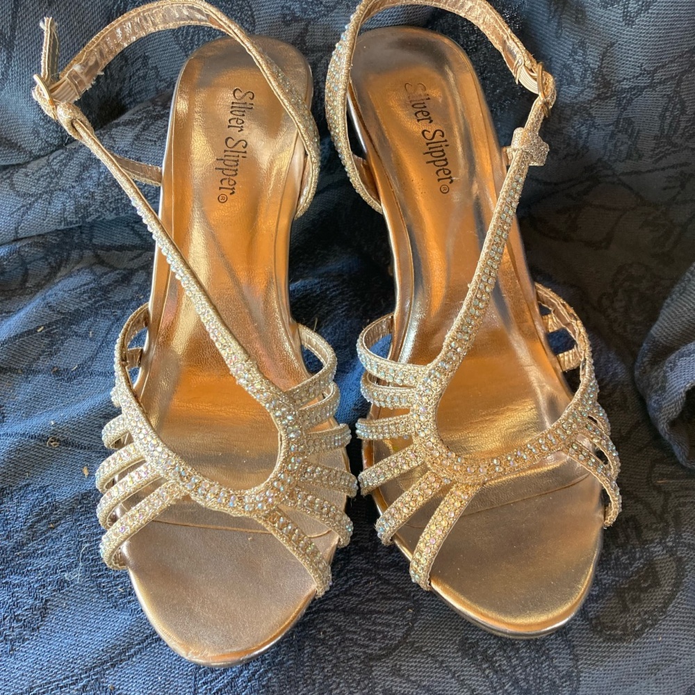 Sparkly heels